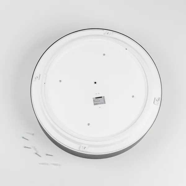 BRILAGI - Fürdőszobai mennyezeti lámpatest POOL 4xE27/15W/230V átmérő 50 cm IP54 fekete