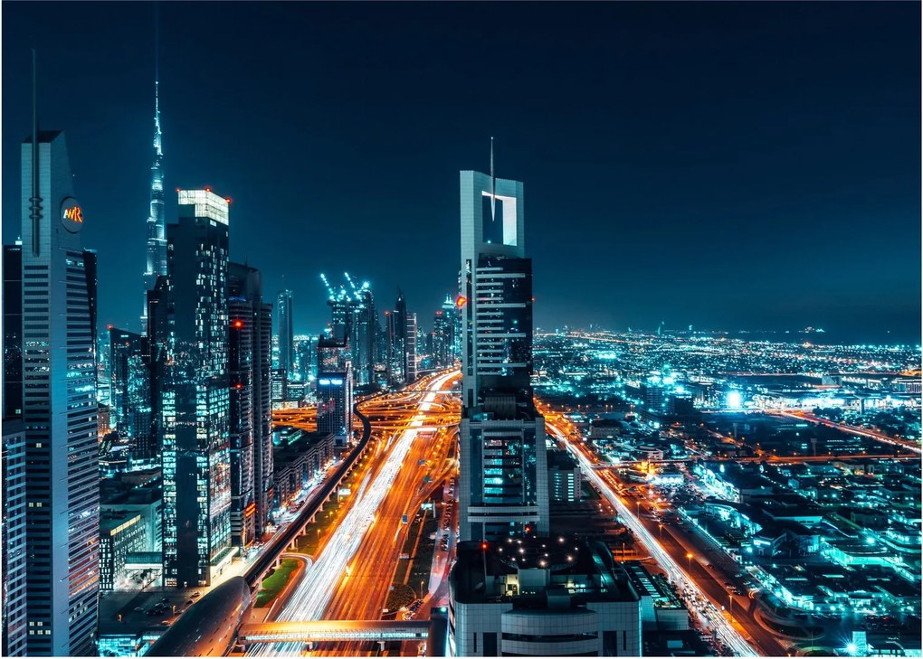 Kép - Dubai éjszaka (70x50 cm)