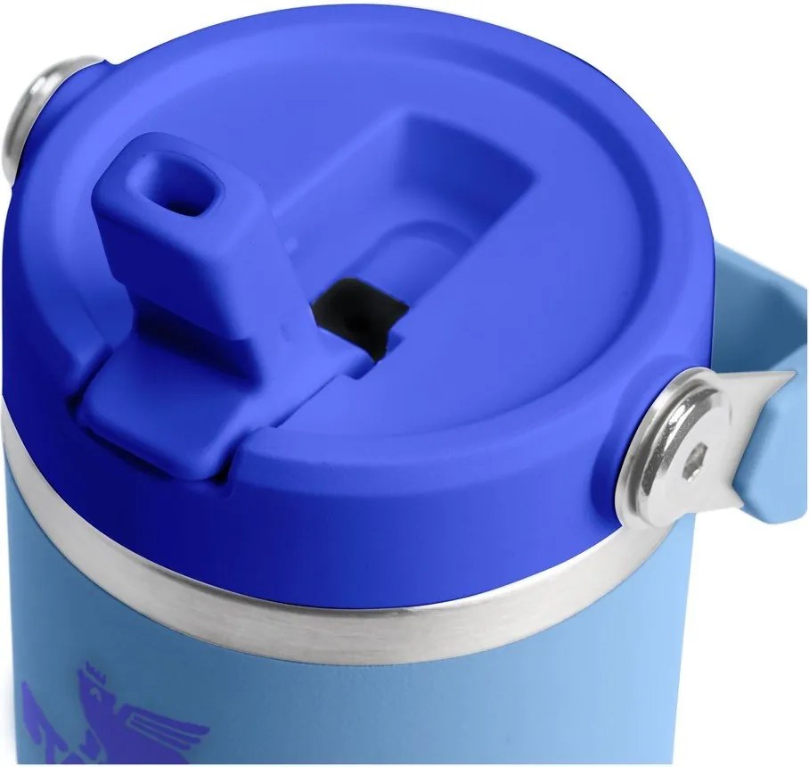 Kék rozsdamentes acél termosz 410 ml IceFlow™ Flip Straw 2.0 Tumbler Blue Sky – Stanley