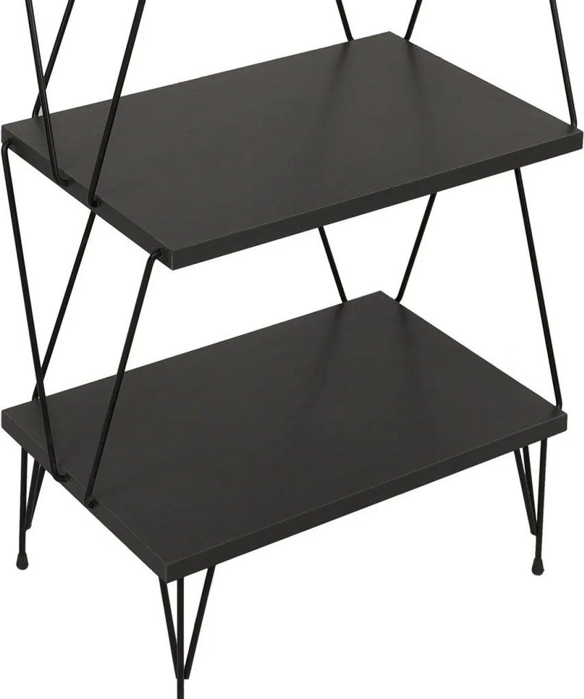 Balaban könyvespolc, antracit, 46 cm