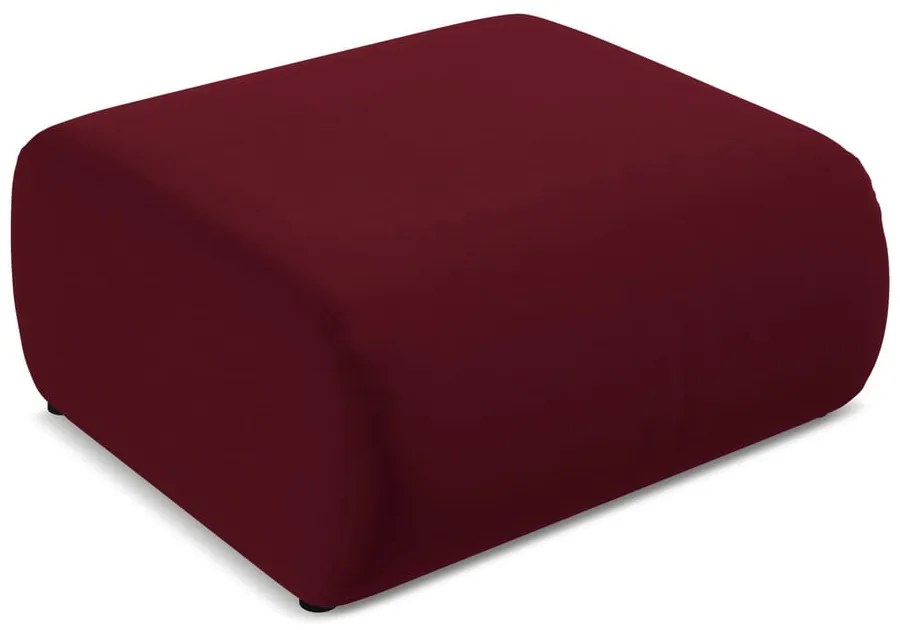 Borvörös bársony lábtartó Ekahi – Makamii