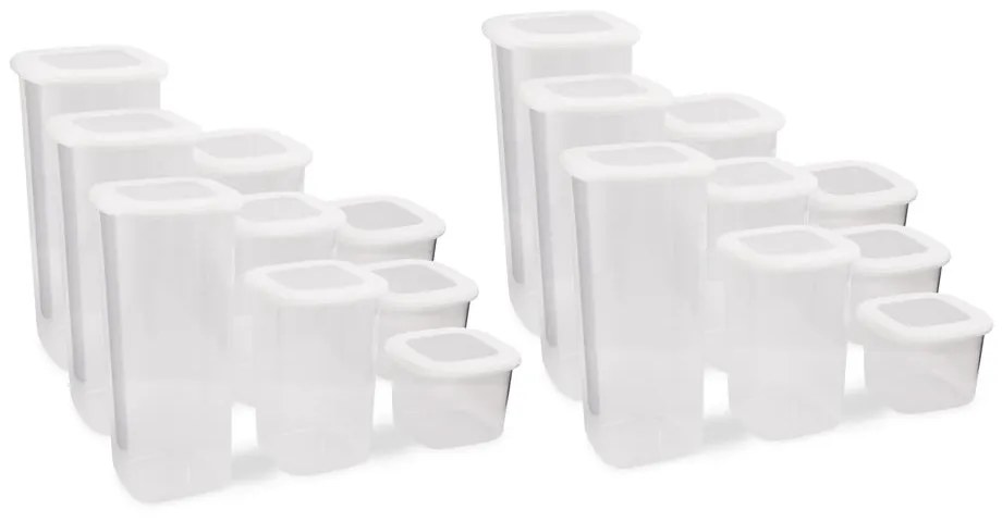 Élelmiszertartó doboz szett 18 db-os – Hermia