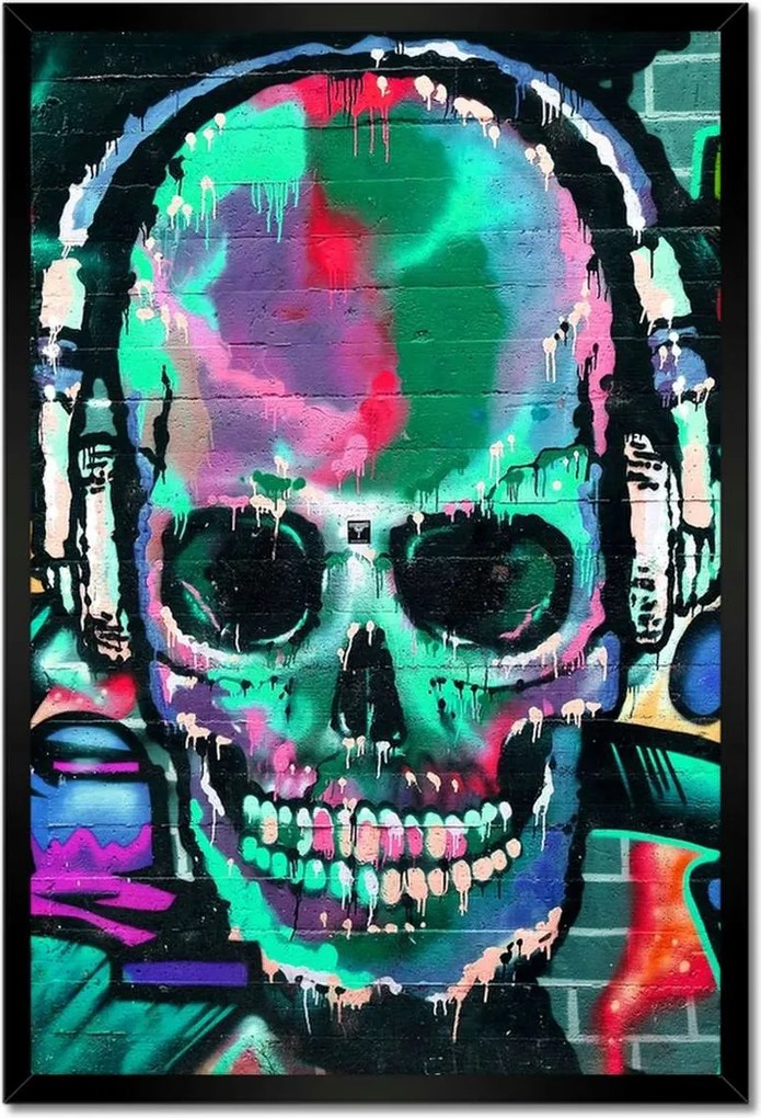 Poszterek keretben 40x60 Graffiti Utcaművészet