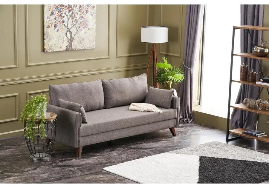 3 személyes kanapéágy Bella Sofa - Barna