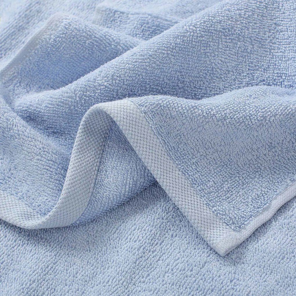 Goldea gyermek frottír törölköző - kék autócska 30 x 50 cm