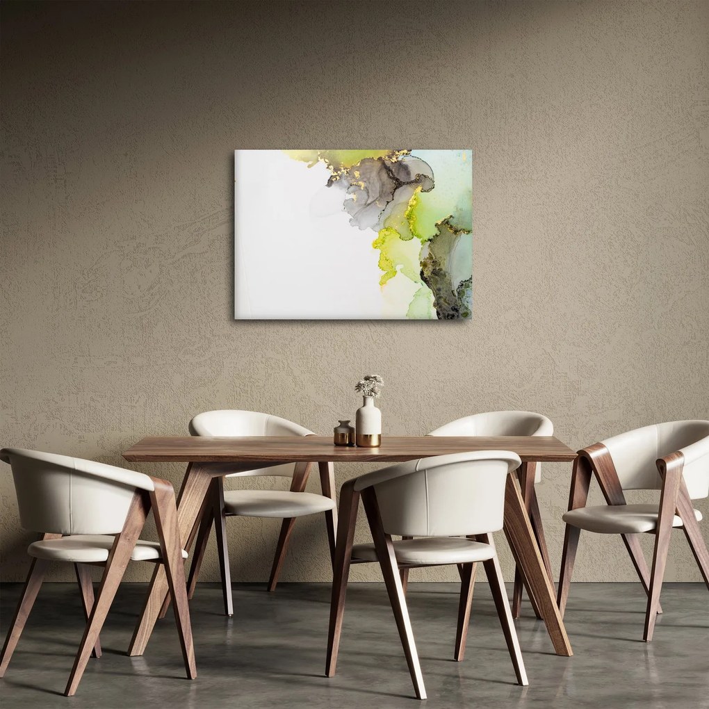 Kép - Absztrakt művészet tintával (70x50 cm)