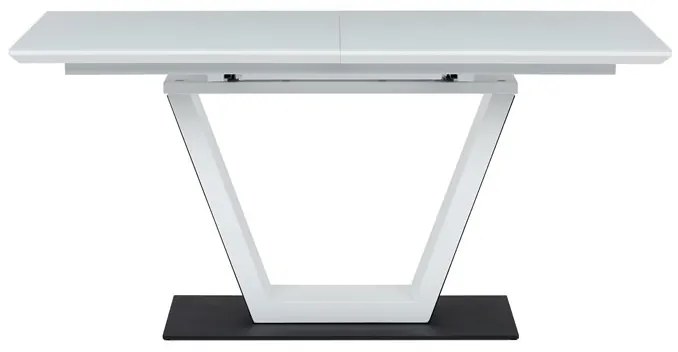 Bővíthető Étkezőasztal 160–210×90 cm, MDF, Fehér. HT-D1931 WT