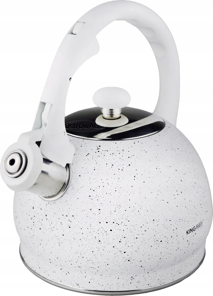 Vízforraló síppal Márvány Elegance KingHoff