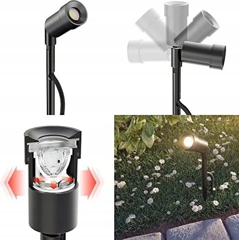 Spico Led kerti reflektor, hideg fehér