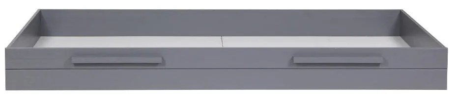 Szürke ágy alatti fiók 90x200 cm Dennis – WOOOD