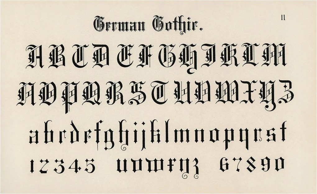 Fotótapéta Flizelin Fali ragasztó szett Gótikus betűk 416x254 Ragasztó