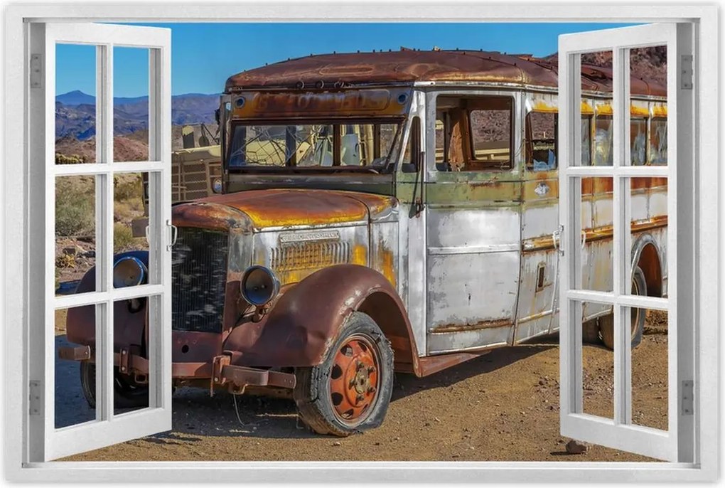 Poszterek 90x60 Amerikai busz