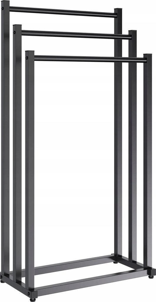 Törölközőtartó Álló Anoka Fekete