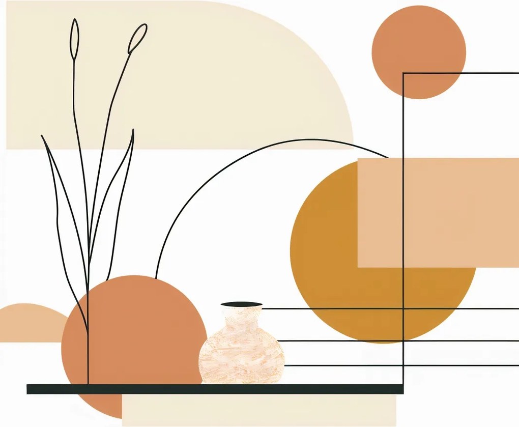 Poszter 40x40cm Terrakotta Sikoly