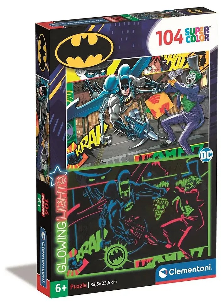 Batman Joker 104 db-os világítós puzzle Clementoni