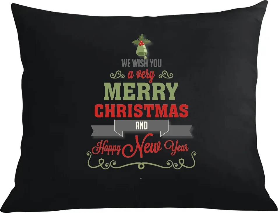 Párna párnahuzat Karácsony Újév Szilveszter