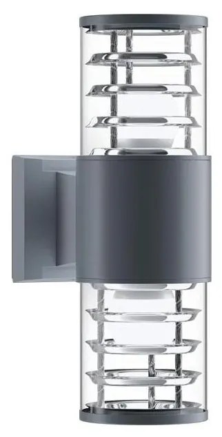 Maytoni O576WL-02GR - Kültéri fali lámpa BRONX 2xE27/60W/230V IP54 antracit O576WL-02GR