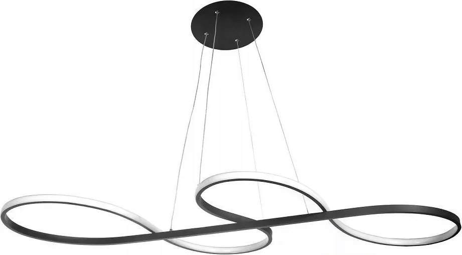 Függőlámpa Csillár plafon Led mennyezeti 60W+Távirányító