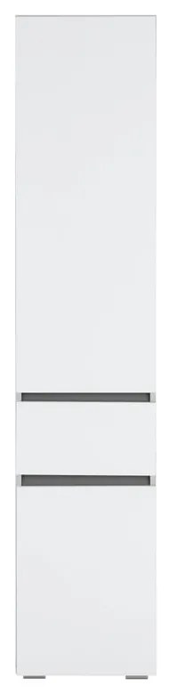 Wisla fehér fürdőszobai szekrény, 38 x 180 cm - Støraa