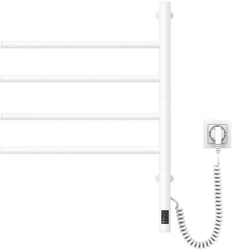 Elektromos törölközőszárító, ARABESQUE 150W/230V, 64,6 cm, IP44, fehér