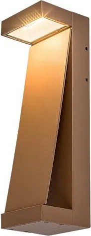 RÁBALUX 77068 BRADU Modern Kültéri Fali Lámpa Barna IP44