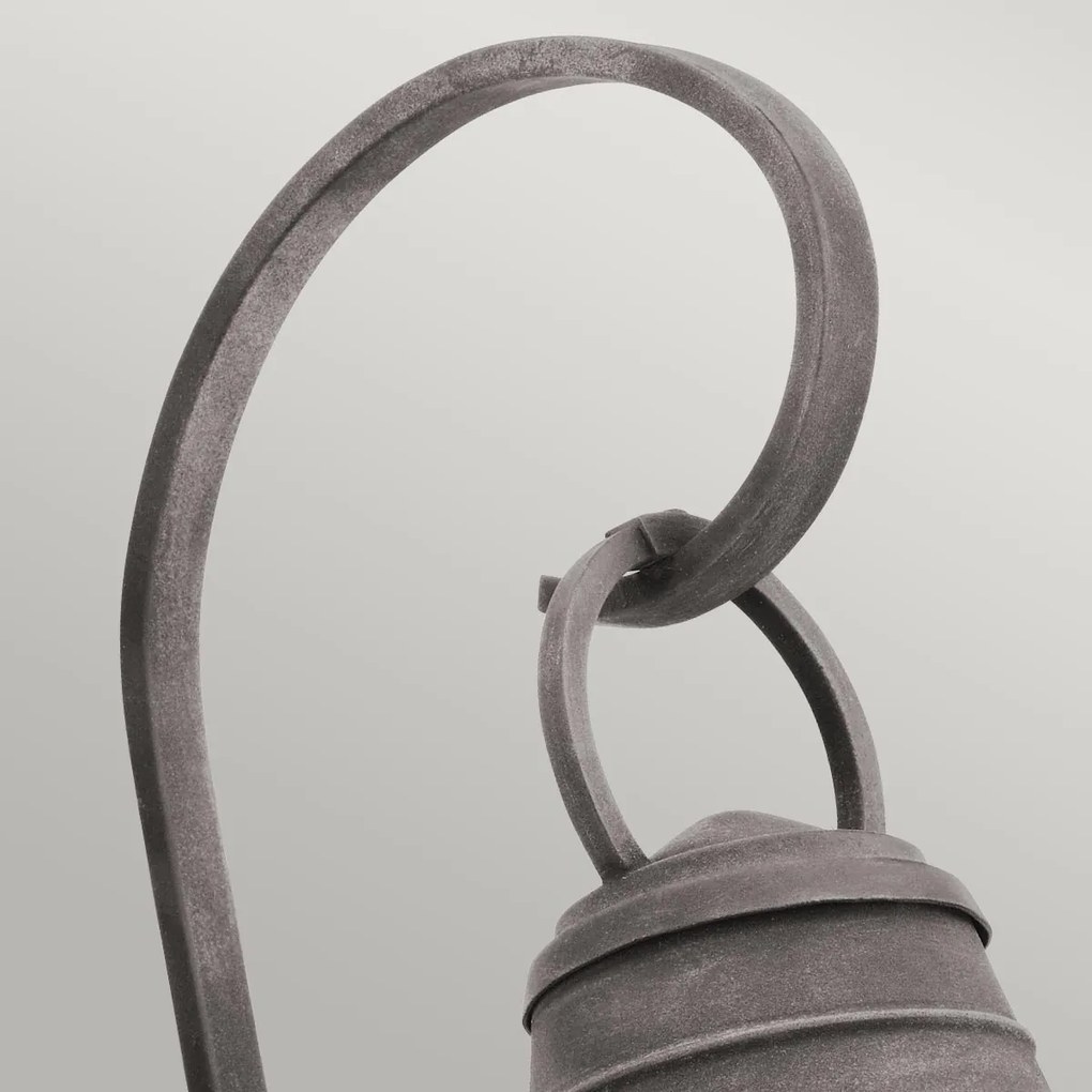 Kichler loft vintage kültéri fali lámpa bridgepoint antik cink elskl-bridgepoint-l IP44