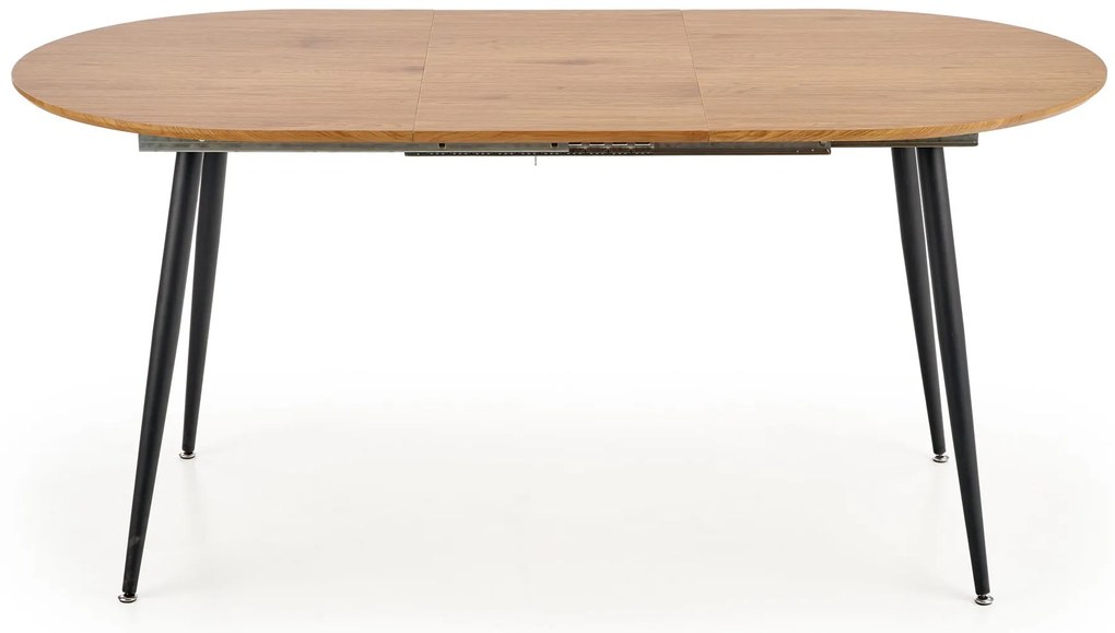 ZENITH kihúzható étkezőasztal tölgy dekorral 120(160)x80