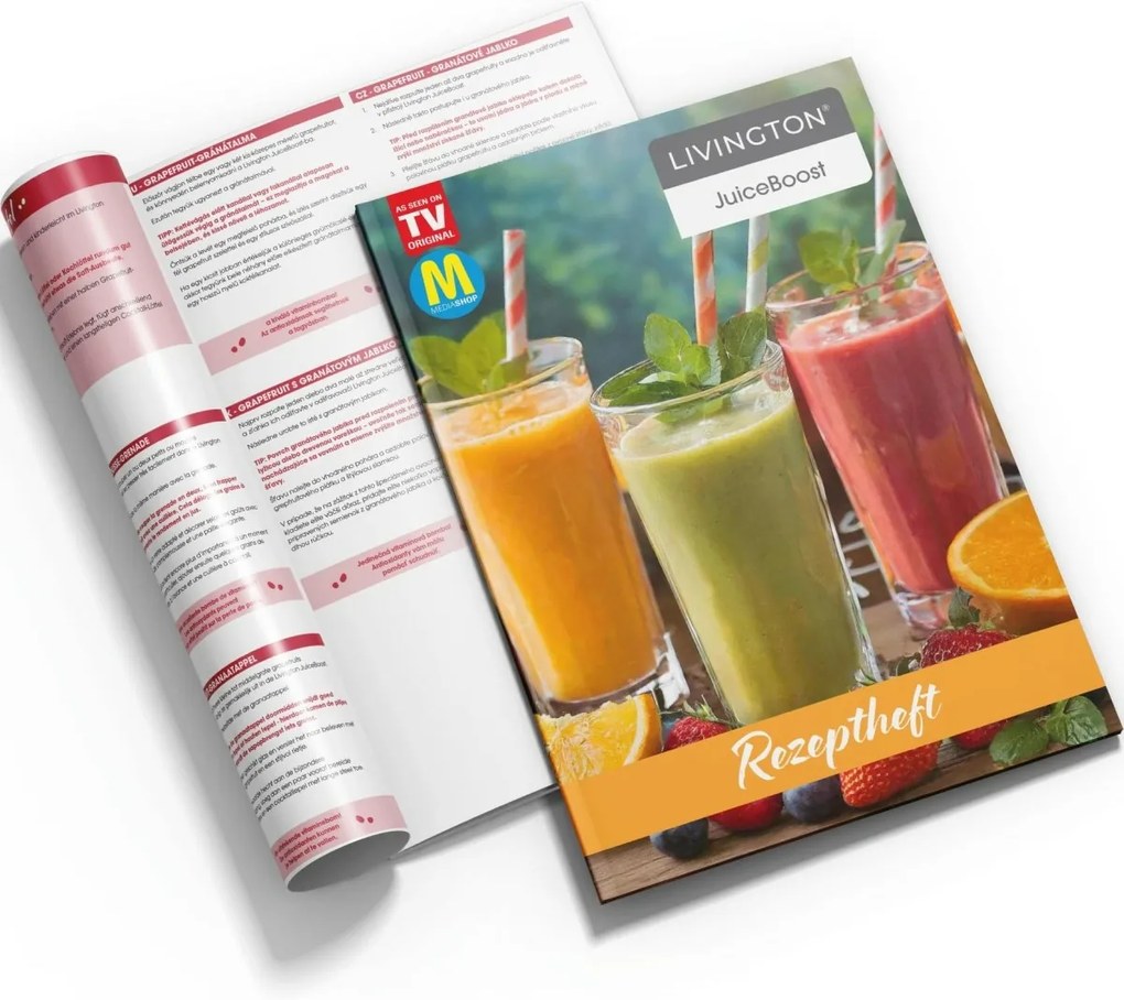 Mediashop Livington JuiceBoost vezeték nélküligyümölcscentrifuga