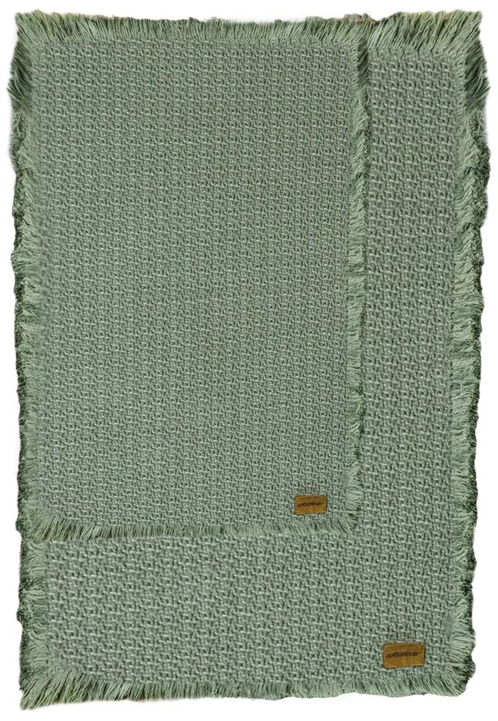 Fürdőszobaszőnyeg Szett (2 db) Bath Rug - Zöld