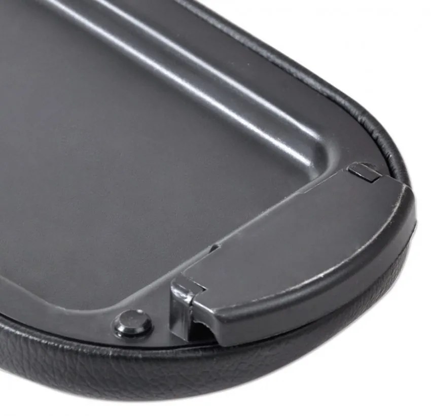 Könyöktámasz fedél Seat Leon 1, fekete, textil borítás