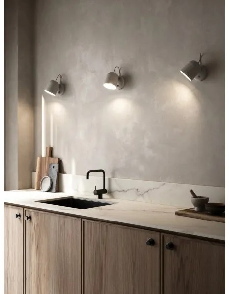 DFTP by Nordlux - Fali spotlámpa USB-porttal ANGLE 1xGU10/25W/230V