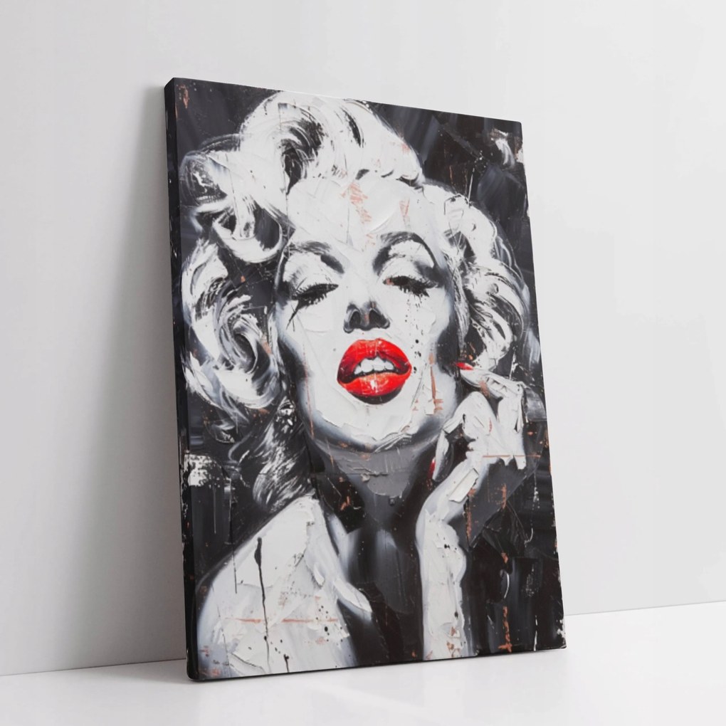 Marilyn Monroe vászonkép falikép a ház nappali szobájába 30x40