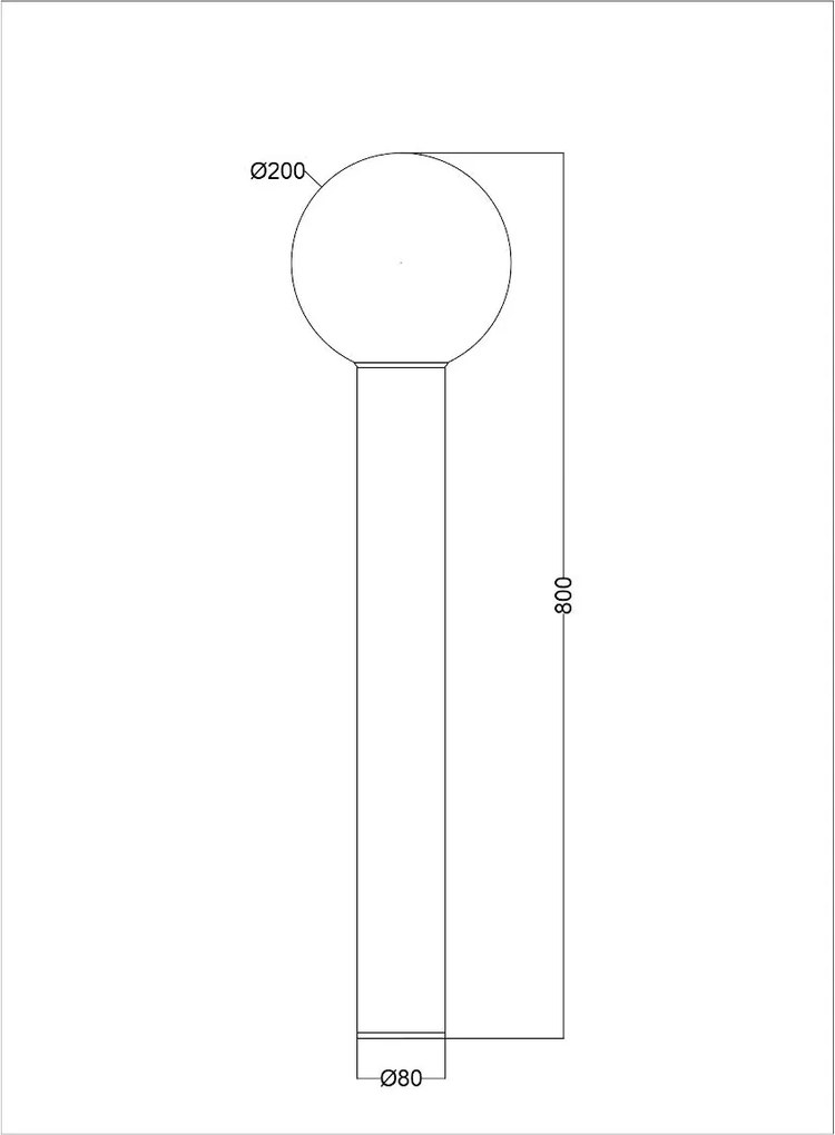 Maytoni modern kültéri állólámpa bold grafit myo598fl-01gr IP54