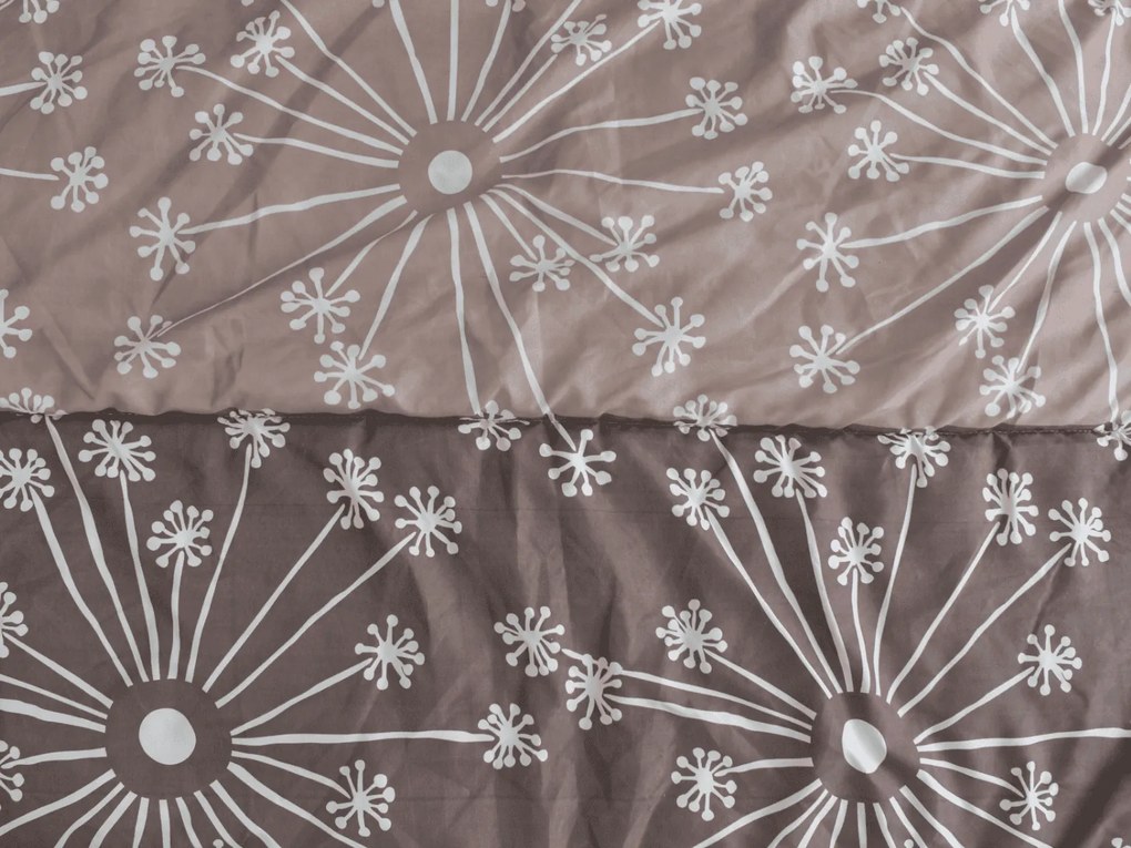 Set celoroční přikrývky 140x200 cm z dutého vlákna s polštářem 70x90 cm POLARIA