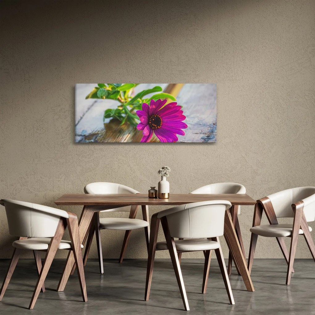 Vágott virágok képe (120x50 cm)