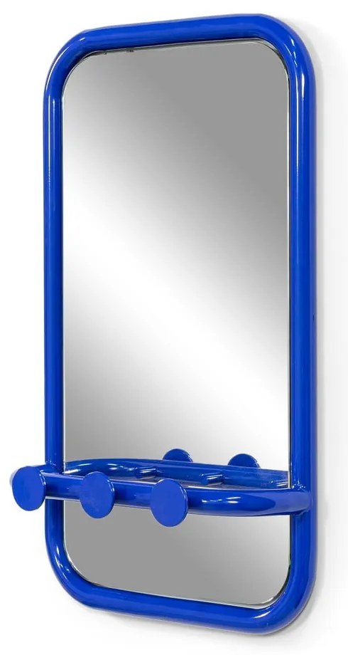 Kék fém fogas panel 35x60x11 cm Retro – Spinder Design