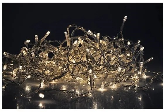 Solight 1V401-WW-LED kültéri karácsonyi LED függöny 360 LED, 8 funkció, 15m, IP4