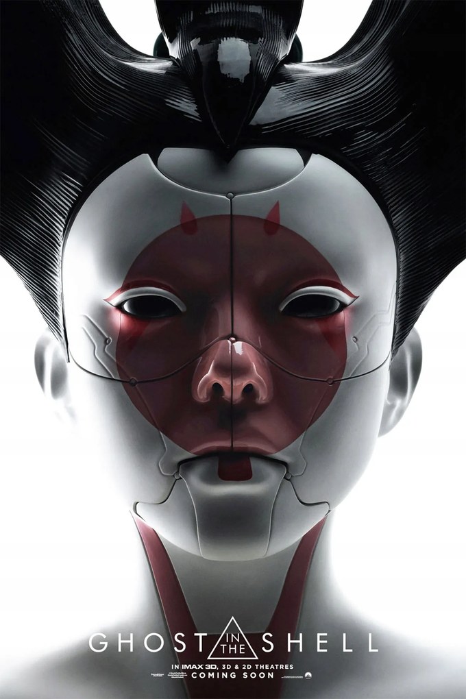 Poszter Ghost in the Shell Cyborg Geisha A1