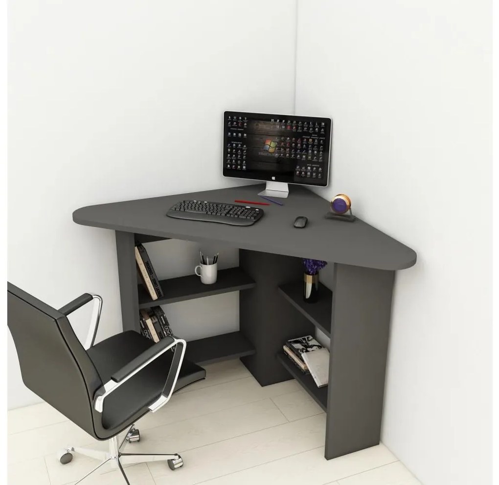 Munkaasztal CORNER 73,8x80 cm antracit