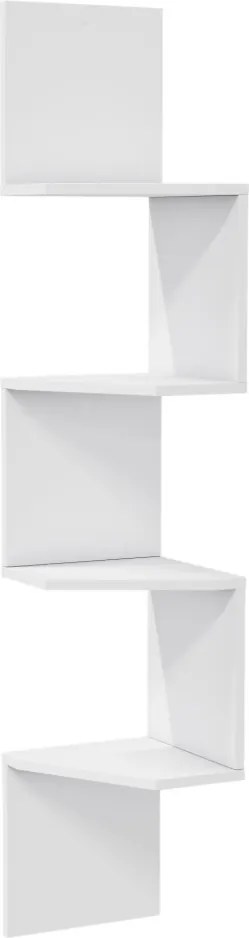 Desaldo fali polc, fehér, 29,6 cm