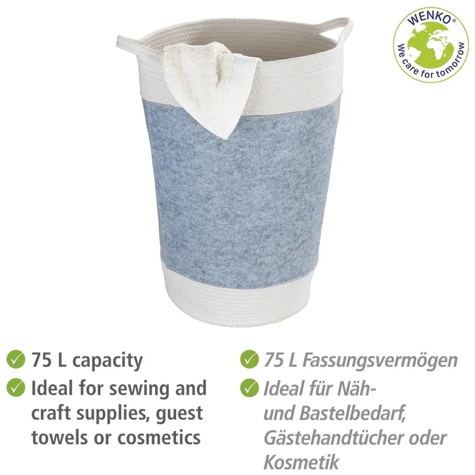 Textil szennyeskosár 75 l Bea – Wenko