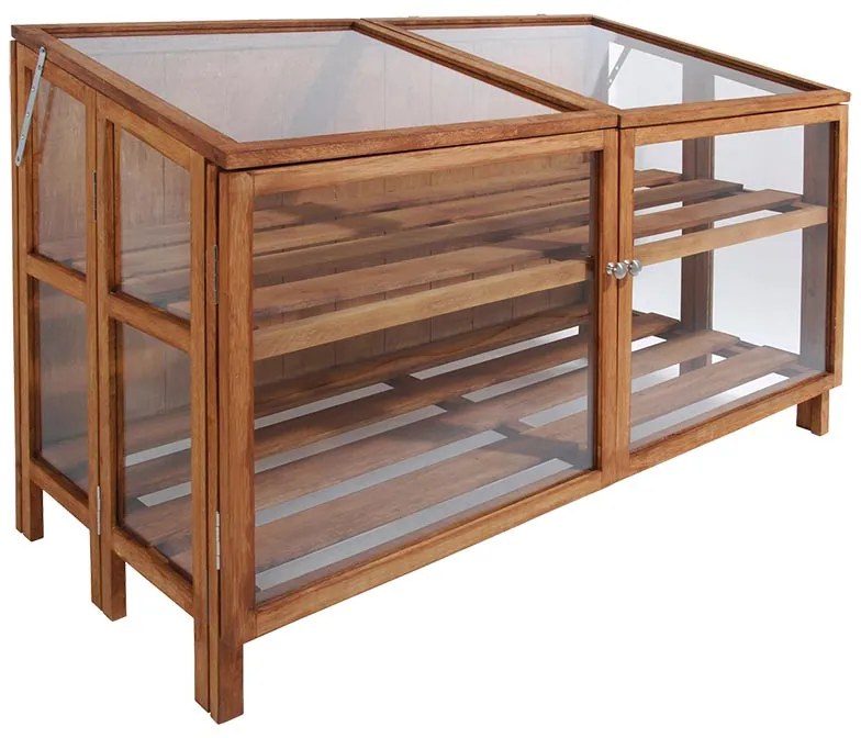 Üvegház fából, 60 x 118,5 cm