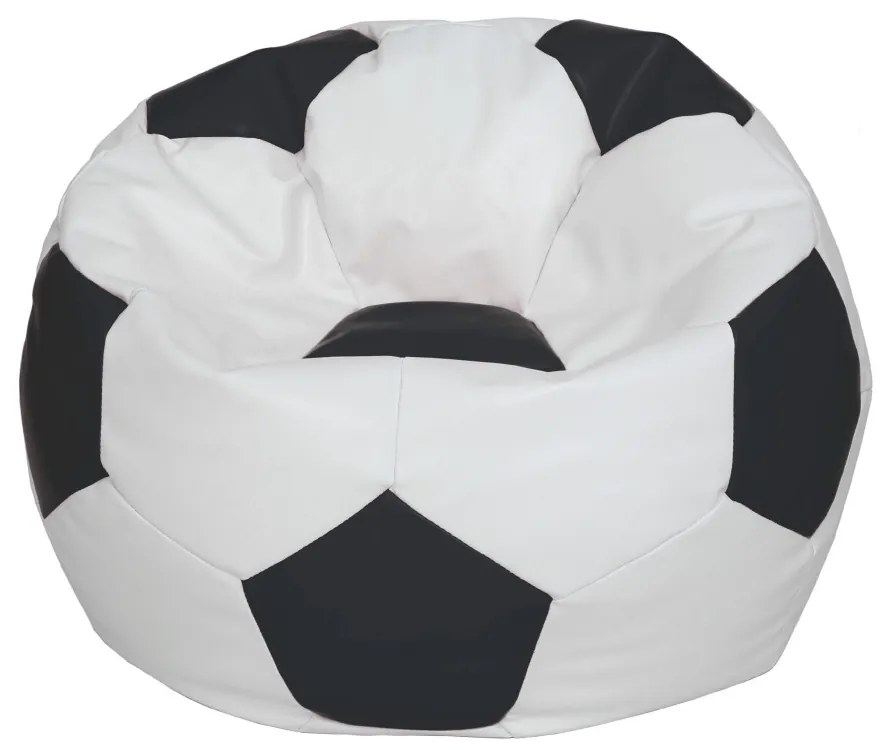 LTB Labda babzsák fotel Fehér - Fekete