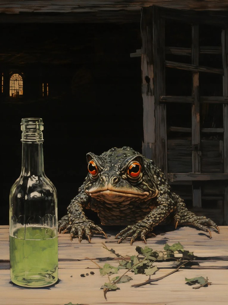 Poszter 15x20cm Várakozás a félhomályban