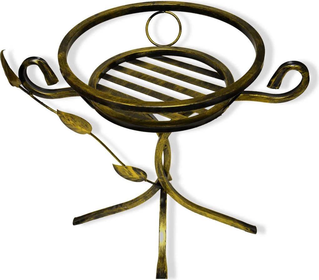 Fém Virágtartó Állvány Virágágyás Fémplasztika