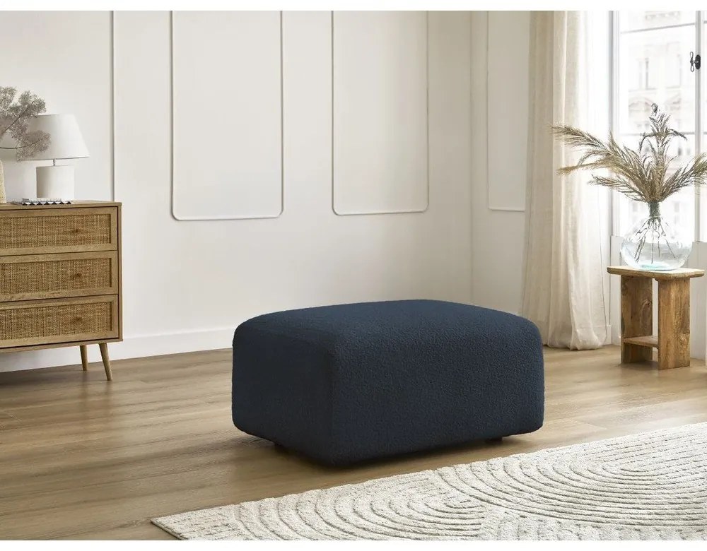 Sötétkék buklé lábtartó Tina – Bobochic Paris