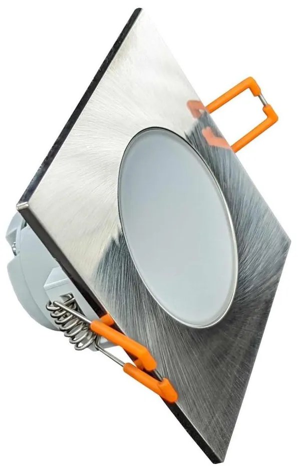 LED Fürdőszobai beépíthető lámpa BONO LED/8W/230V 4000K IP65 króm