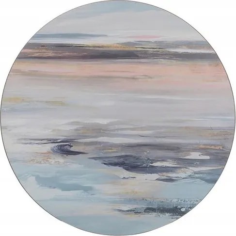 Parafa Alátétek Asztalra Kerek Tranquillity Tájkép Szett 4 Db-os