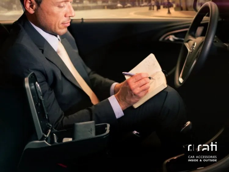 Könyöktámasz Fiat 500 2016 - Armster 2 legújabb model, szürke, öko-bőr