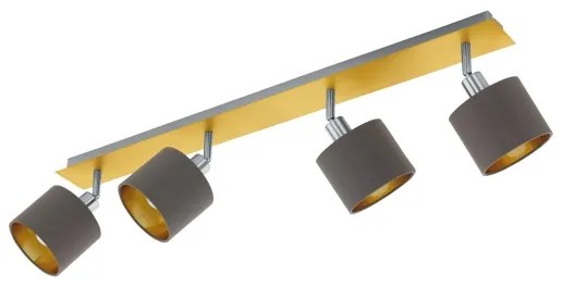 Eglo 97539 - Spotlámpa VALBIANO 4xE14/10W/230V